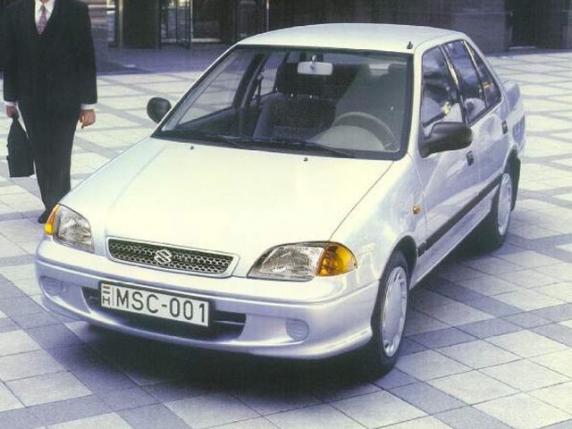 Suzuki Swift (AH,  AJ) 2 поколение, 2-й рестайлинг, седан (03.2000 - 02.2004)